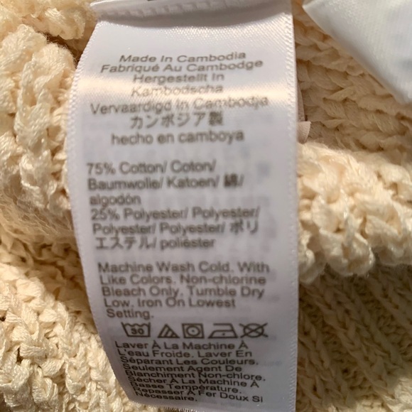 J. Crew Women's Sleeveless Cream Sweater NWT - SZ S - Picture 3 of 7